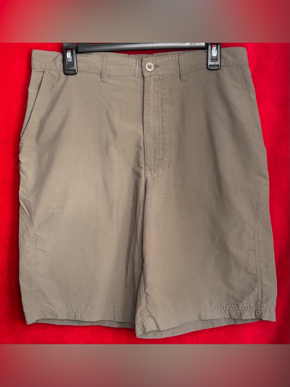 Patagonia Gi III Water Shorts Khaki Tan Tech Utility Hiking Swim Shorts 34